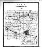 Winnebago County Outline Map
